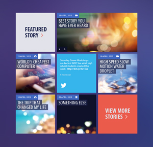 Blog/Magazine Flat UI Kit