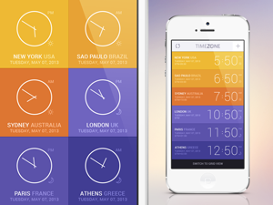 Time Zone App UI