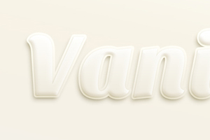 Vanilla Text Effect