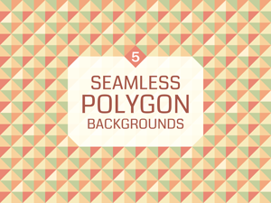 5 Seamless Polygon Backgrounds