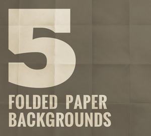 5 Folded Paper Backgrounds