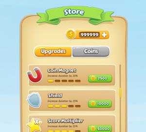 Mobile Game GUI
