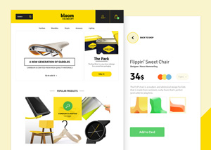 Bloom: E-Commerce Theme Concept