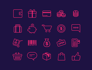 21 E-Commerce Icons