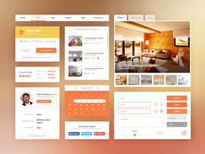Real Estate / Booking UI Kit