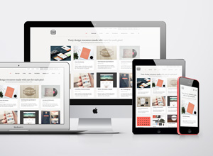 Apple Responsive Screen MockUps