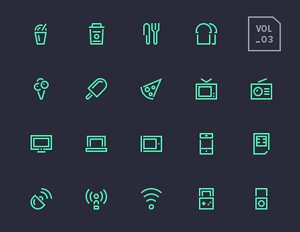 Stroke Gap Icons Set Vol.3