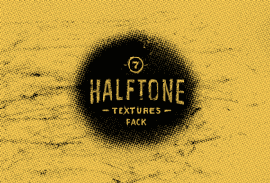 7 Halftone Textures