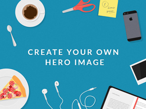 Flat MockUps – Desk Items