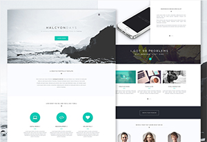 Halcyon Days: HTML Template