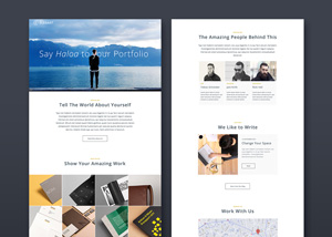 Elegant – Free HTML / PSD Template