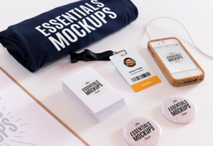 Essentials Mockups Free Set