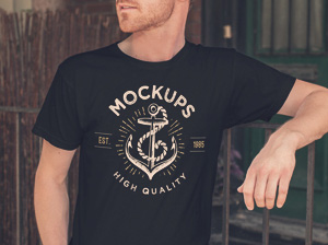 Men’s T-Shirt MockUp