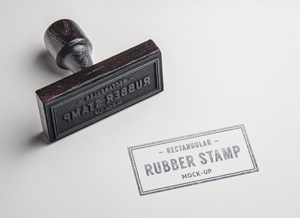 Rubber Stamp PSD MockUp #2