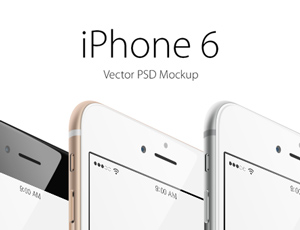 iPhone 6 Plus Angle View MockUp