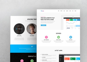 Butterfly – Free Bootstrap Theme