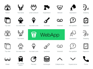 Icons8 WebApp – Supersize Your Burger