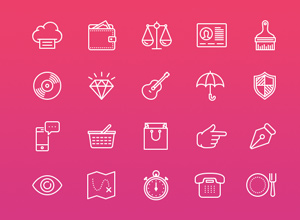 Unigrid: 100 Free Vector Icons