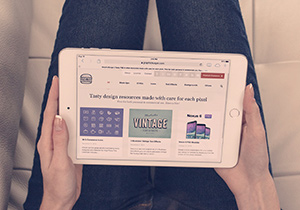 iPad Mini 3 Photo MockUp