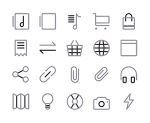 CompassCons: 300 Sketch Icons