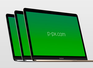New MacBook Vector MockUp