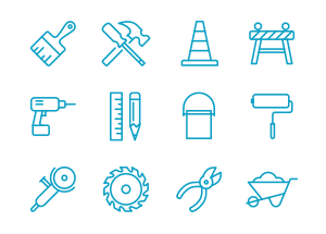 50 Construction Icons for iOS 8