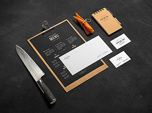 2 Restaurant And Bar MockUps