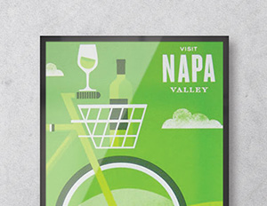 A4 Poster MockUp PSD