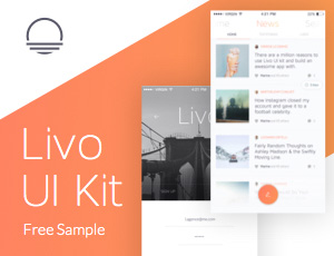 Livo UI Kit: Free Sample