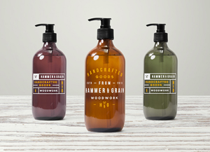 Dispenser Bottle MockUp