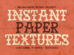 Instant Paper Textures