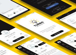 Turbo iOS Wireframe Kit – Free Sample