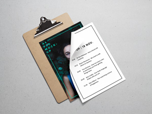 A4 Paper PSD MockUp #3