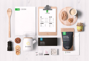 Food Packaging & Branding MockUps