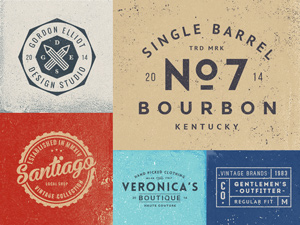 10 Logo/Badge Templates Vol.1