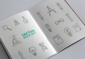 Sketchbook MockUps PSD #2