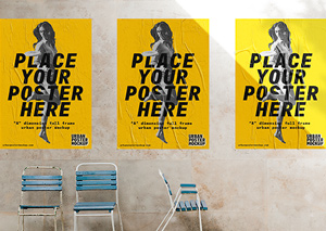 3 Urban Poster MockUps