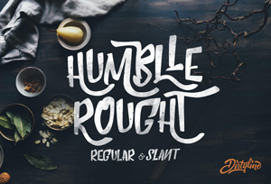 Humblle Rought Free Font