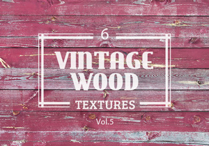 6 Vintage Wood Textures Vol.5