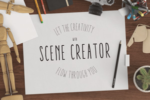 Hero / Header Scene MockUp #2