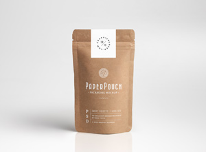 Paper Pouch Packaging MockUp