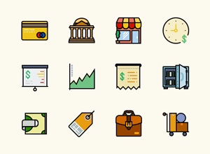 Smashicons: 170 Retro Business Icons