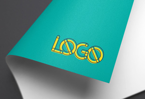Full-Color Logo MockUp