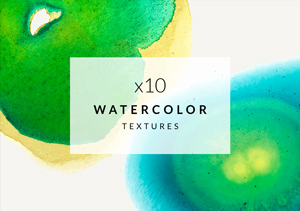 10 Watercolor Textures Vol.5