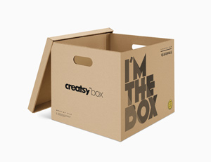 Moving Box PSD MockUp