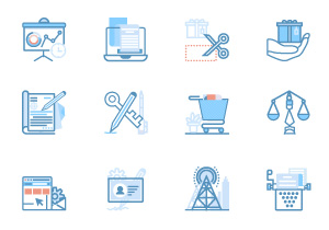 43 Seo & Web Marketing Icons