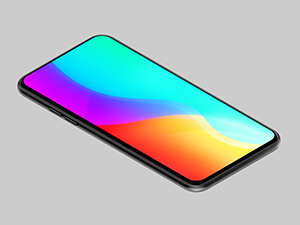 Generic Mobile Mockup: 10 Colors