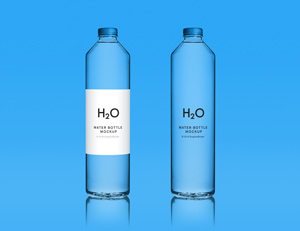 Water Bottle MockUp