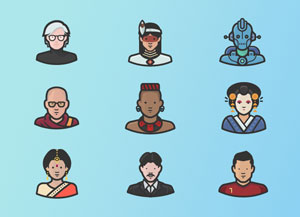 Diversity Avatars: 30 Free Icons